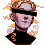 Tycho Dorian stylized self-portrait