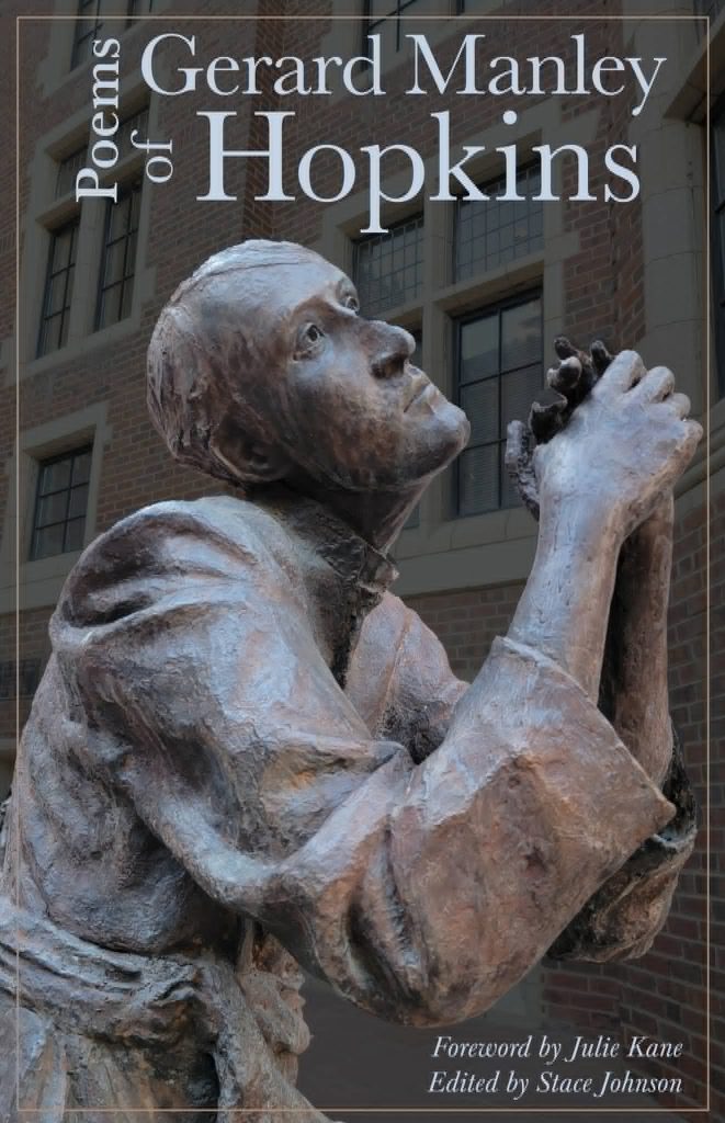 Stace Johnson Poetry Book.  Statue of Man praying