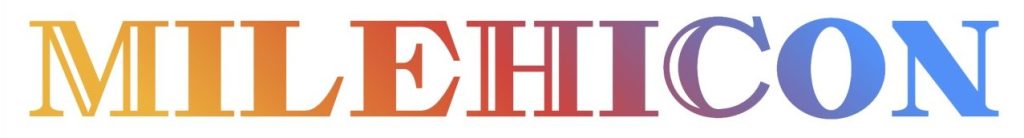 The words "MileHiCon" in stylized, gradient text