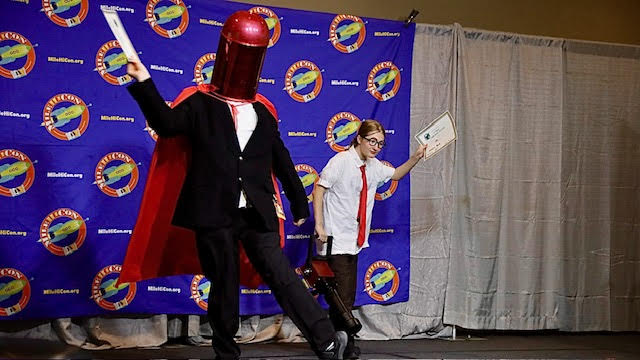 Andrew Terrell as Redhood from Batman comics