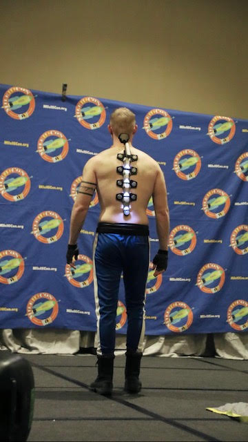 Zander Woolley as David Martinez from Cyberpunk Edgerunners (backside)