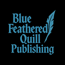 Logo for Blue Feathered Quill publishers