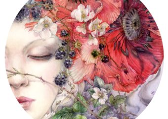 Depiction of "She Sleeps" by Stephanie Law.